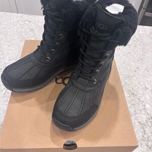 UGG Women's Black Winter & Rain Boots